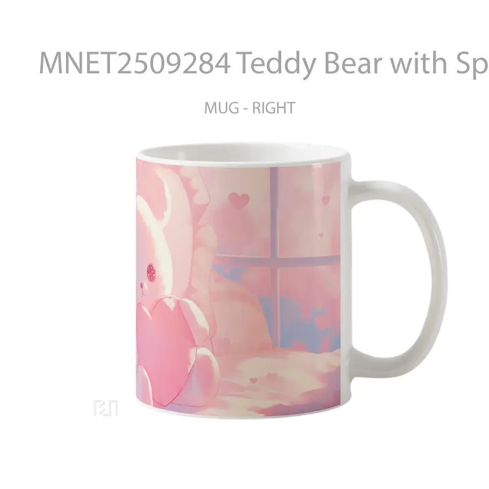 Teddy Bear With Sparkling Eyes Mug MNET2509284