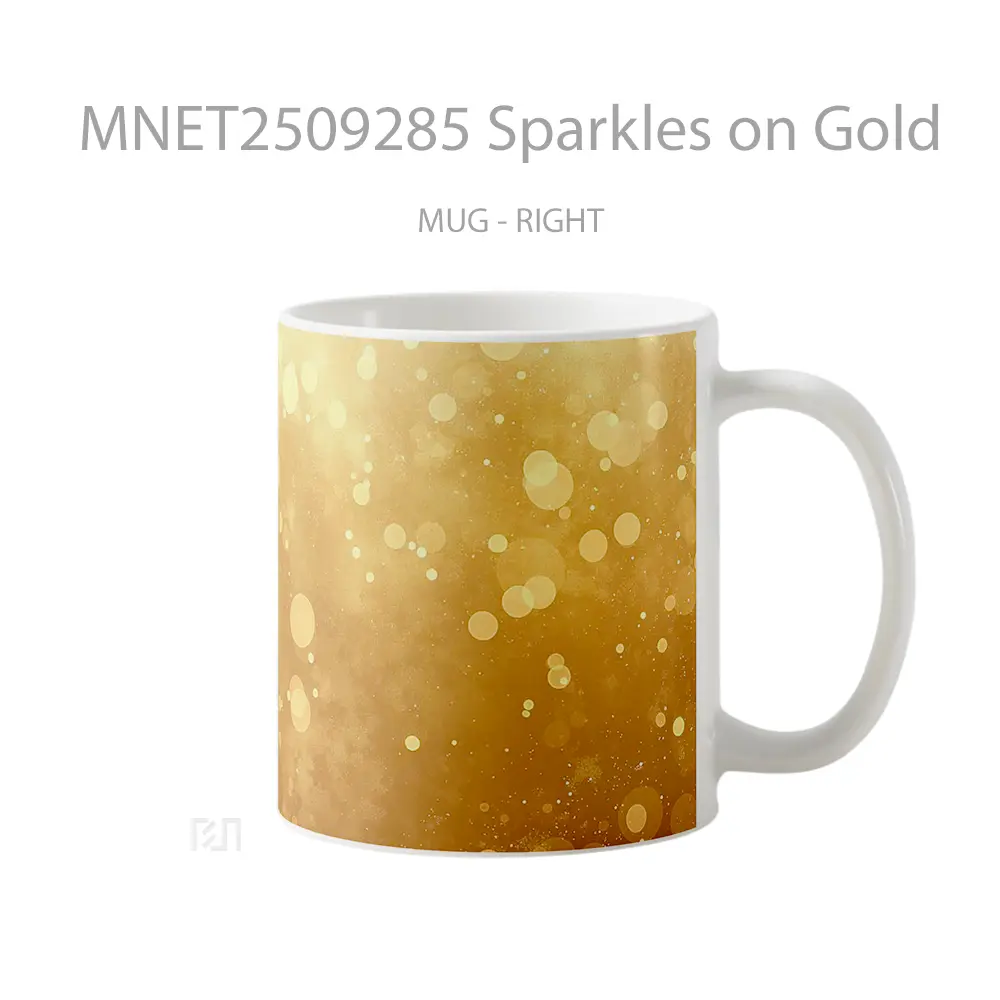 Sparkles On Gold Mug MNET2509285
