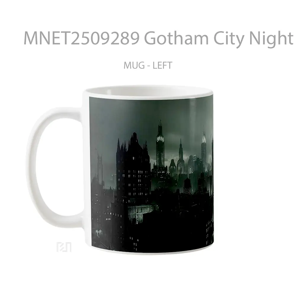 Gotham City Night View Mug MNET2509289 - All-side / Desain