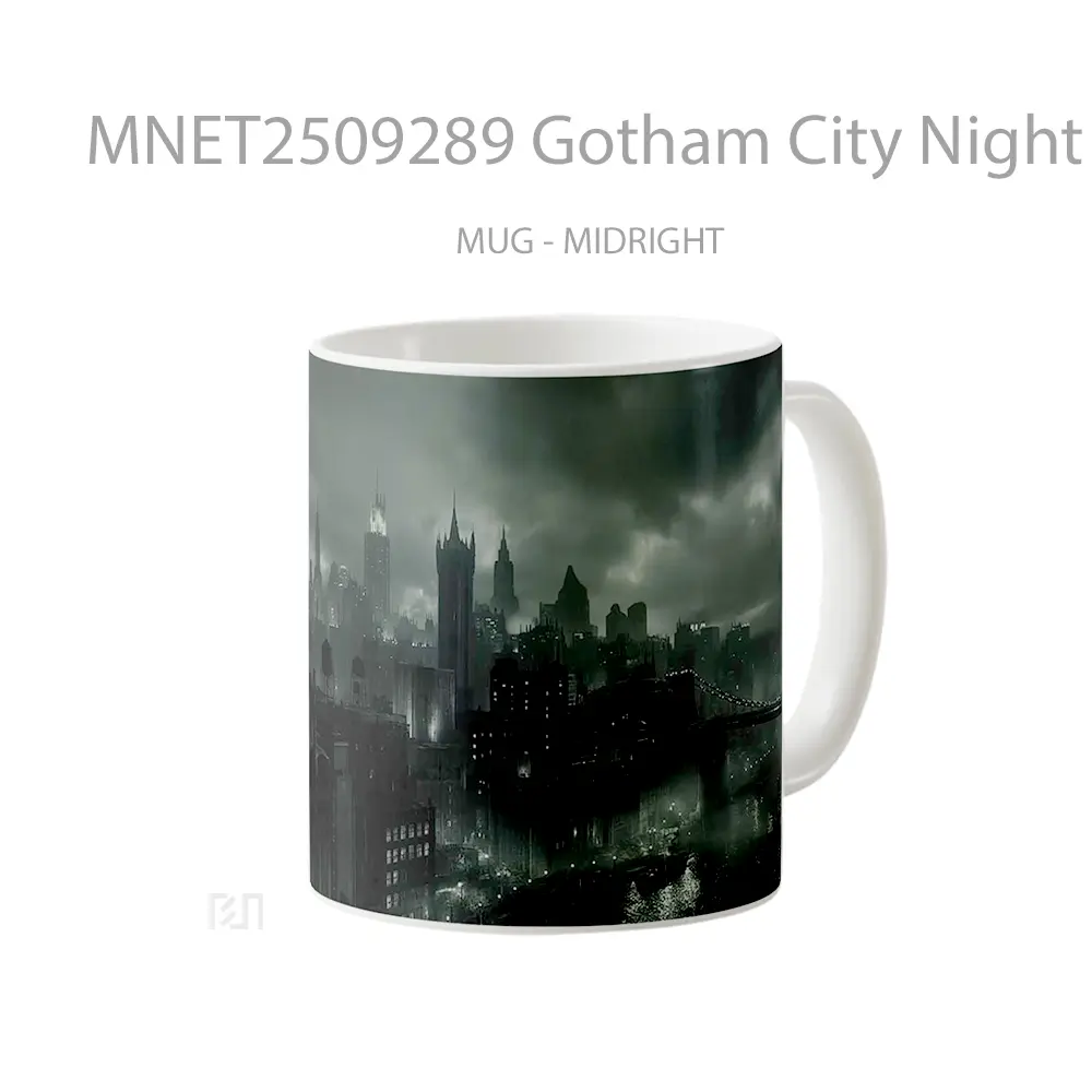 Gotham City Night View Mug MNET2509289 - All-side / Desain