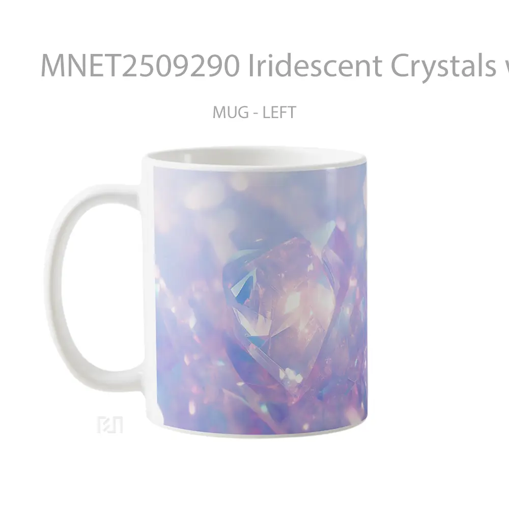 Iridescent Crystals With Light Shine Mug MNET2509290 - All-side / Desain
