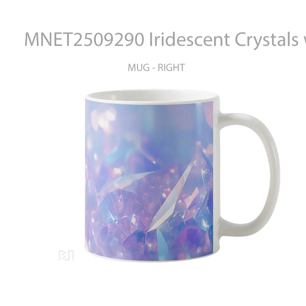 Iridescent Crystals With Light Shine Mug MNET2509290