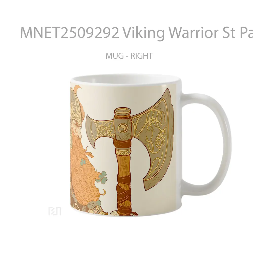Viking Warrior St Patrick’S Day Mug MNET2509292