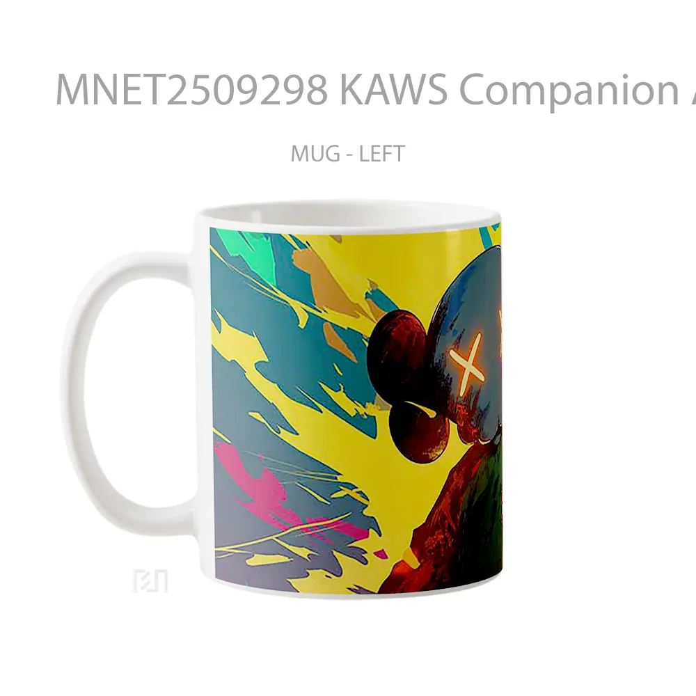Kaws Companion Abstract Mug MNET2509298 - All-side / Desain