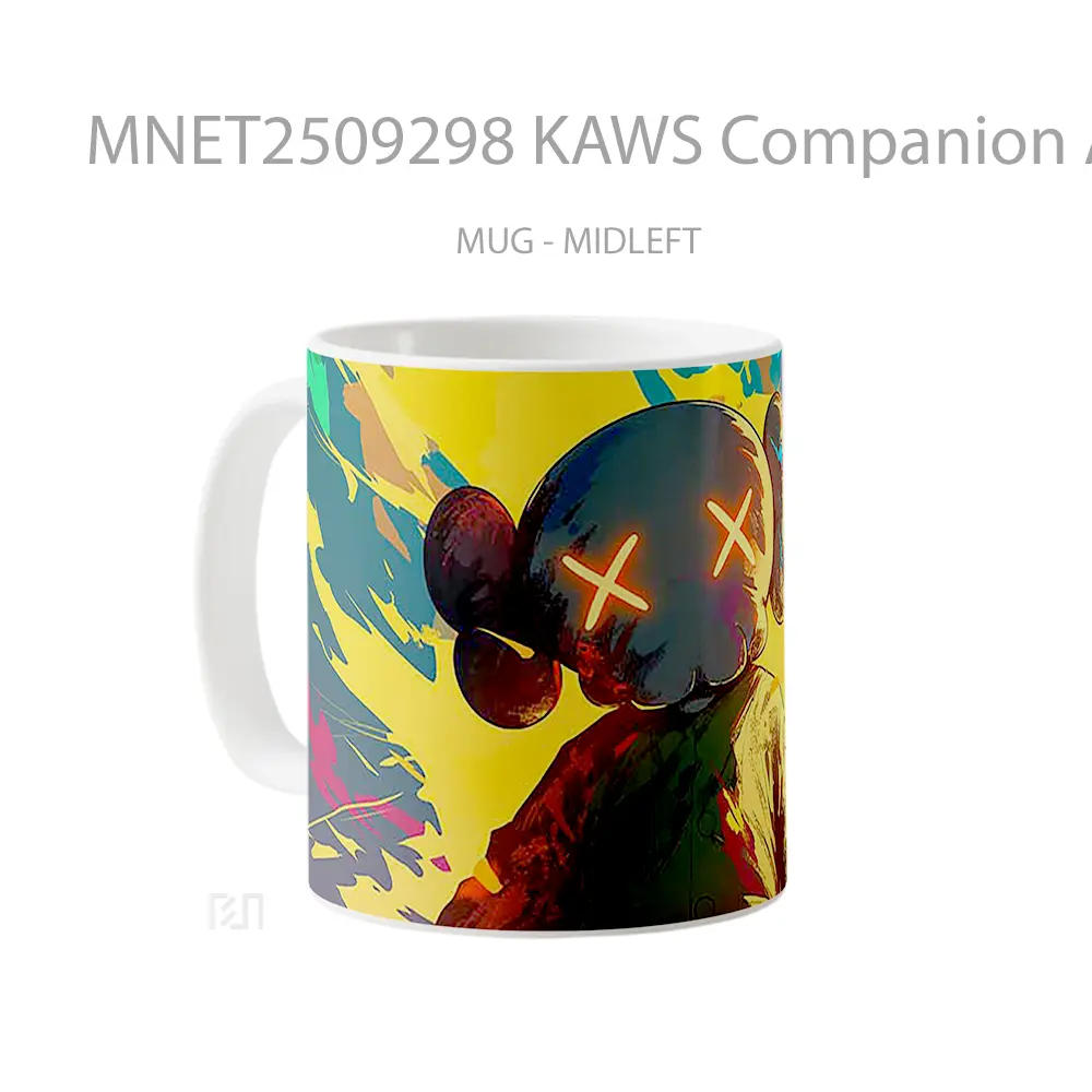 Kaws Companion Abstract Mug MNET2509298 - All-side / Desain