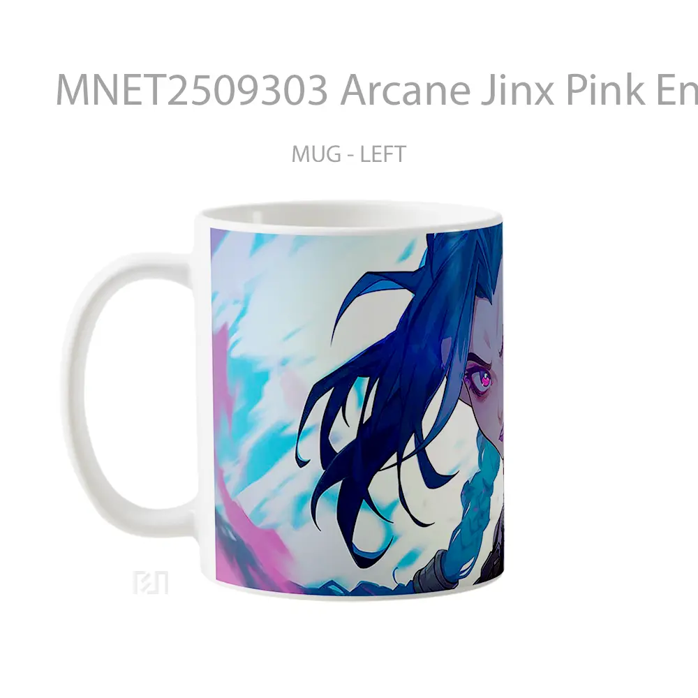 Arcane Jinx Pink Energy Mug MNET2509303 - All-side / Desain