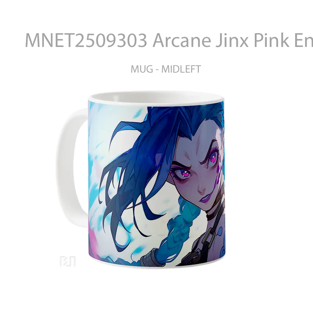 Arcane Jinx Pink Energy Mug MNET2509303 - All-side / Desain