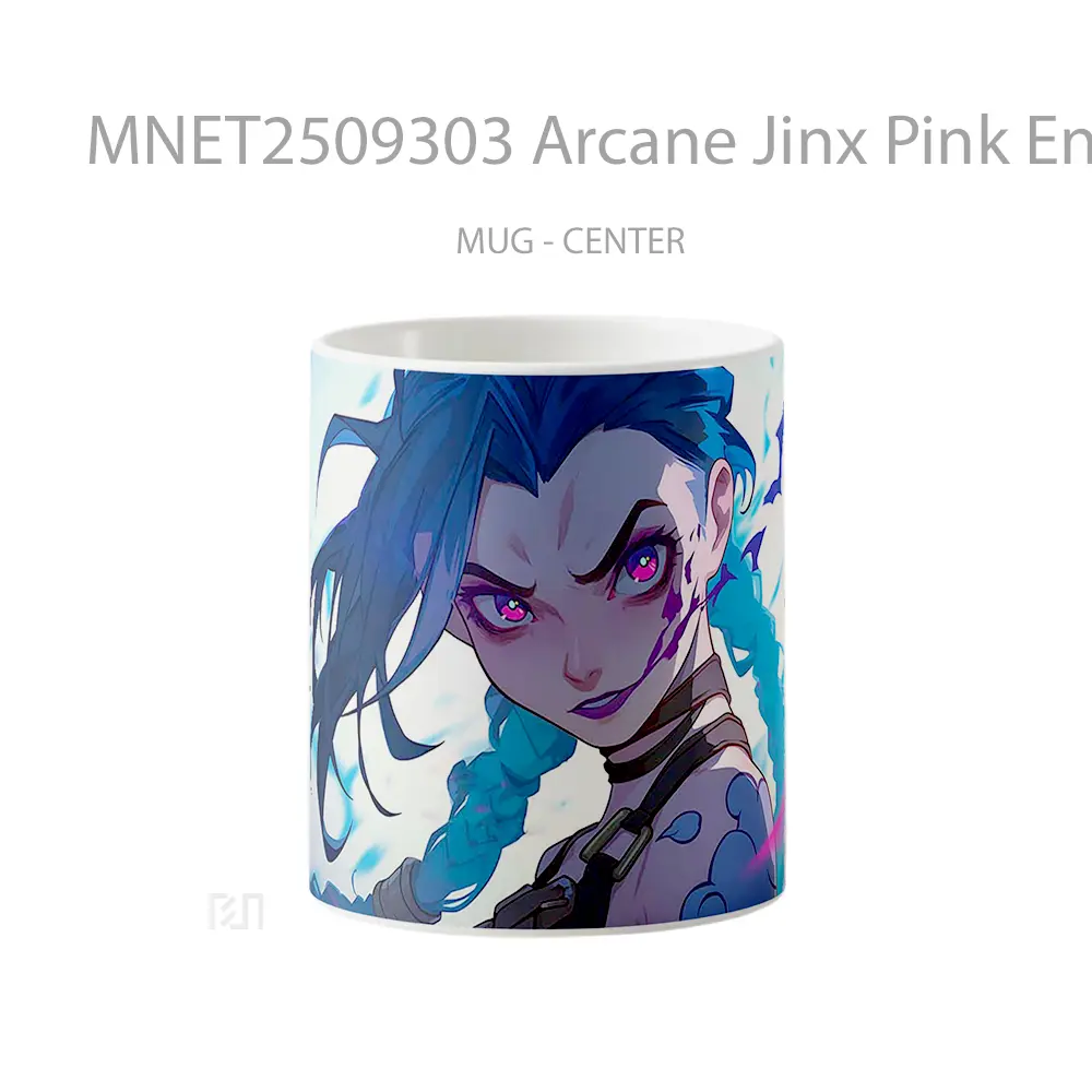 Arcane Jinx Pink Energy Mug MNET2509303 - All-side / Desain