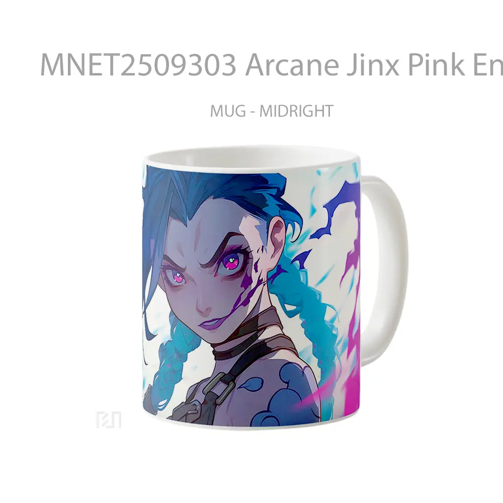 Arcane Jinx Pink Energy Mug MNET2509303 - All-side / Desain