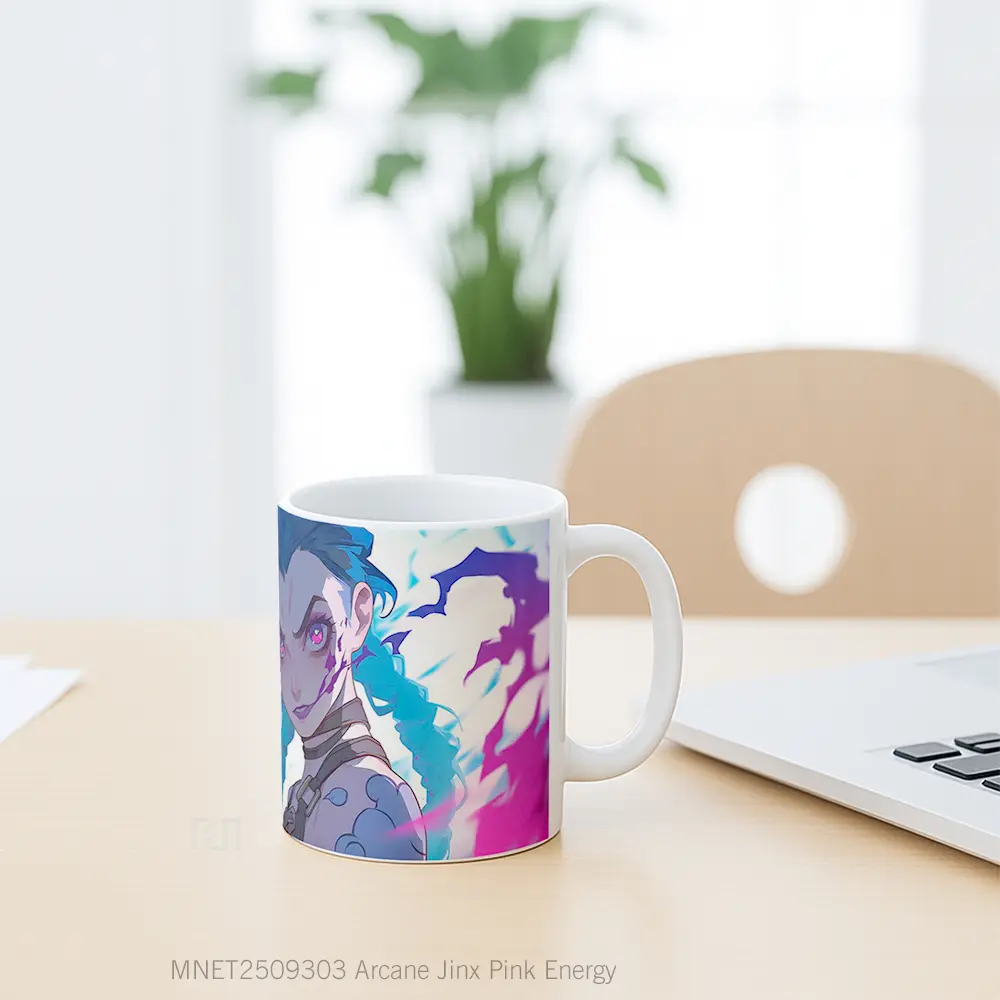 Arcane Jinx Pink Energy Mug MNET2509303 - All-side / Desain