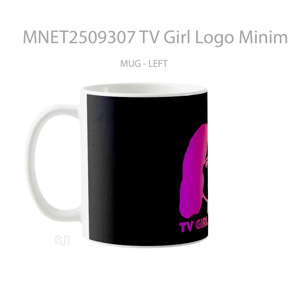 Tv Girl Logo Minimalist Mug MNET2509307 - All-side / Desain