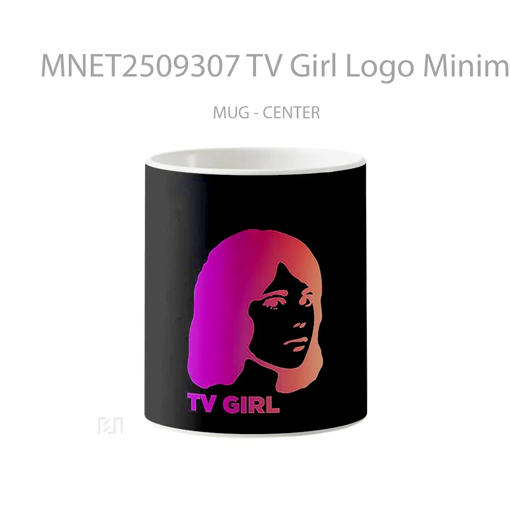 Tv Girl Logo Minimalist Mug MNET2509307 - All-side / Desain