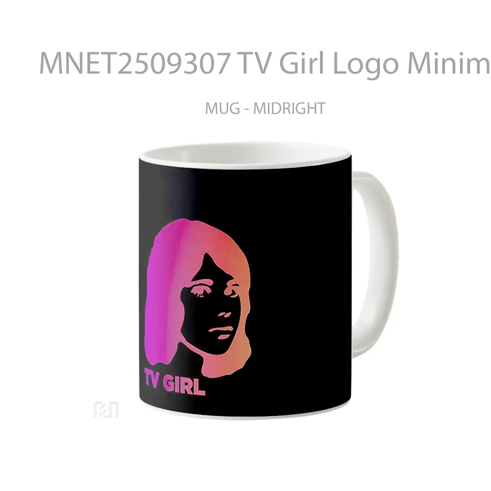 Tv Girl Logo Minimalist Mug MNET2509307 - All-side / Desain