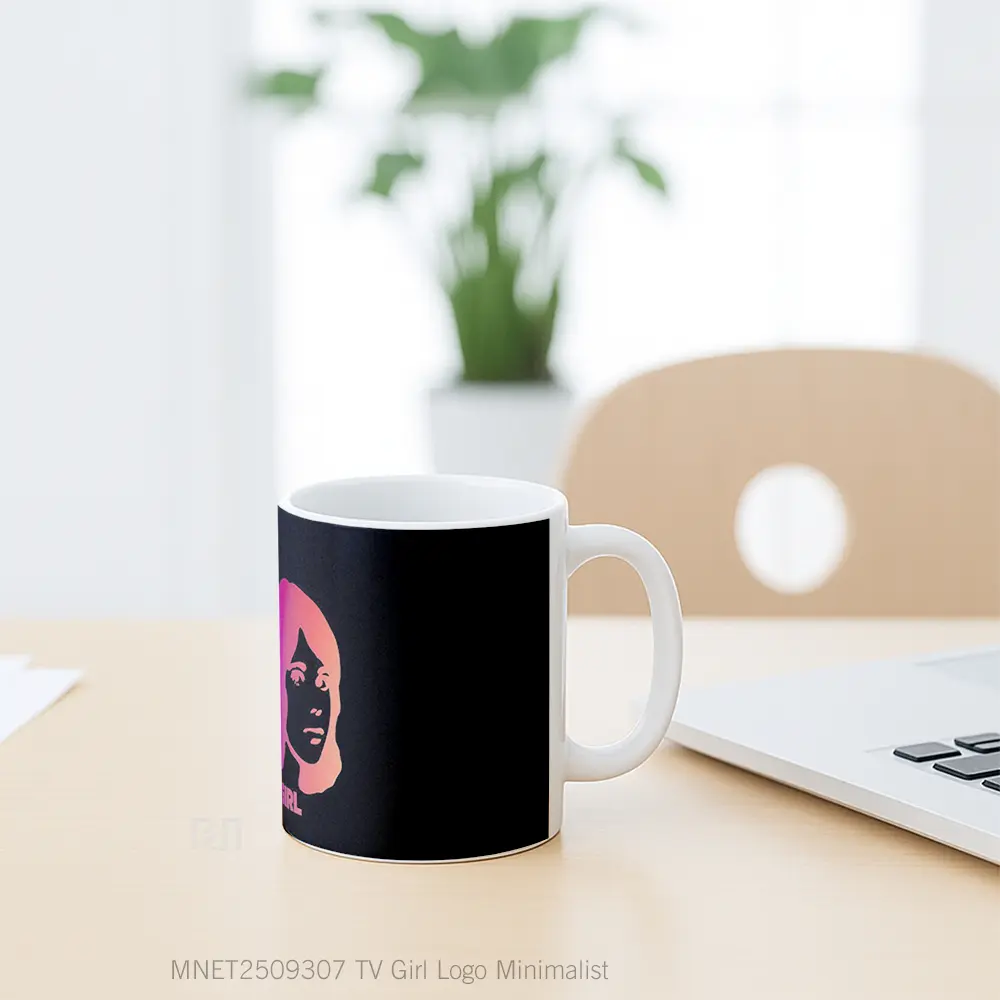 Tv Girl Logo Minimalist Mug MNET2509307 - All-side / Desain