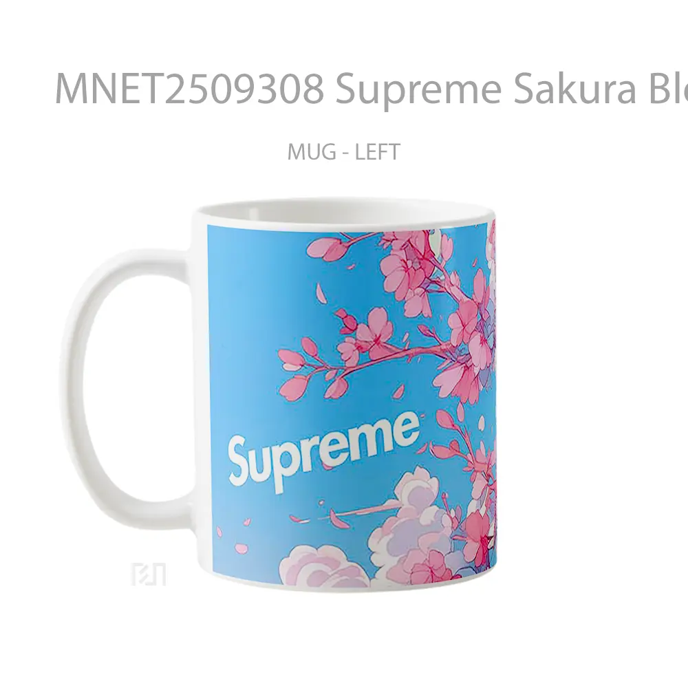 Supreme Sakura Blossom Laptop Mug MNET2509308 - All-side / Desain