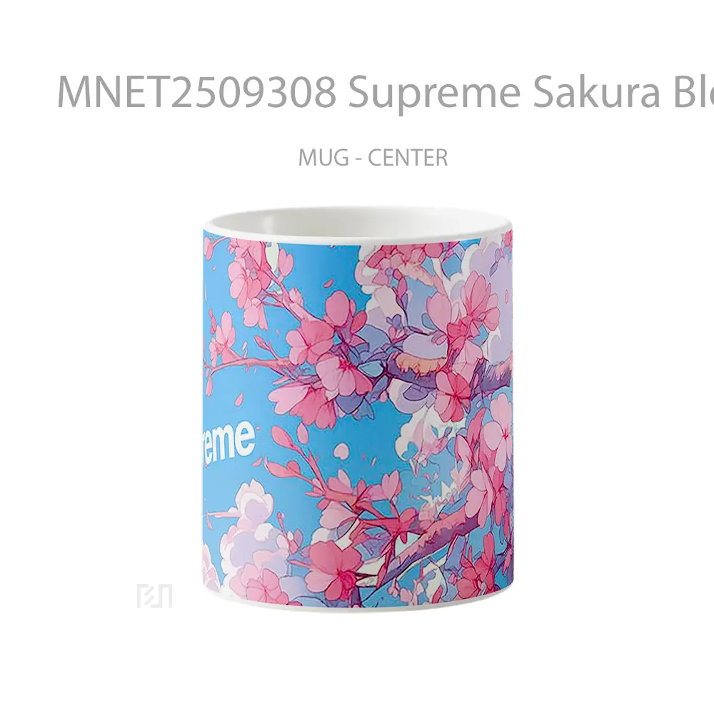 Supreme Sakura Blossom Laptop Mug MNET2509308 - All-side / Desain