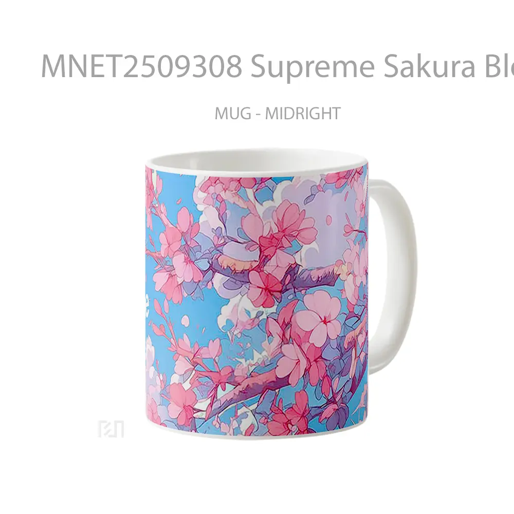 Supreme Sakura Blossom Laptop Mug MNET2509308 - All-side / Desain