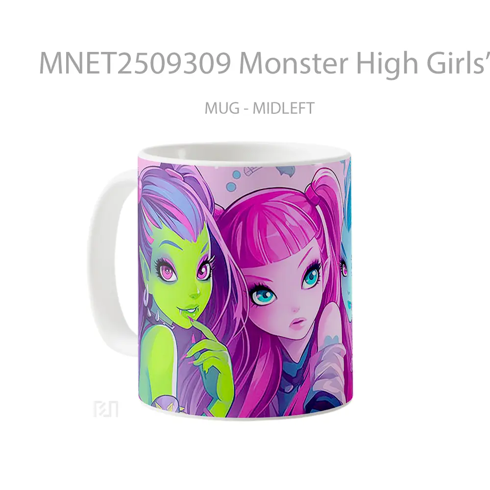 Monster High Girls’ Night Out Mug MNET2509309 - All-side / Desain