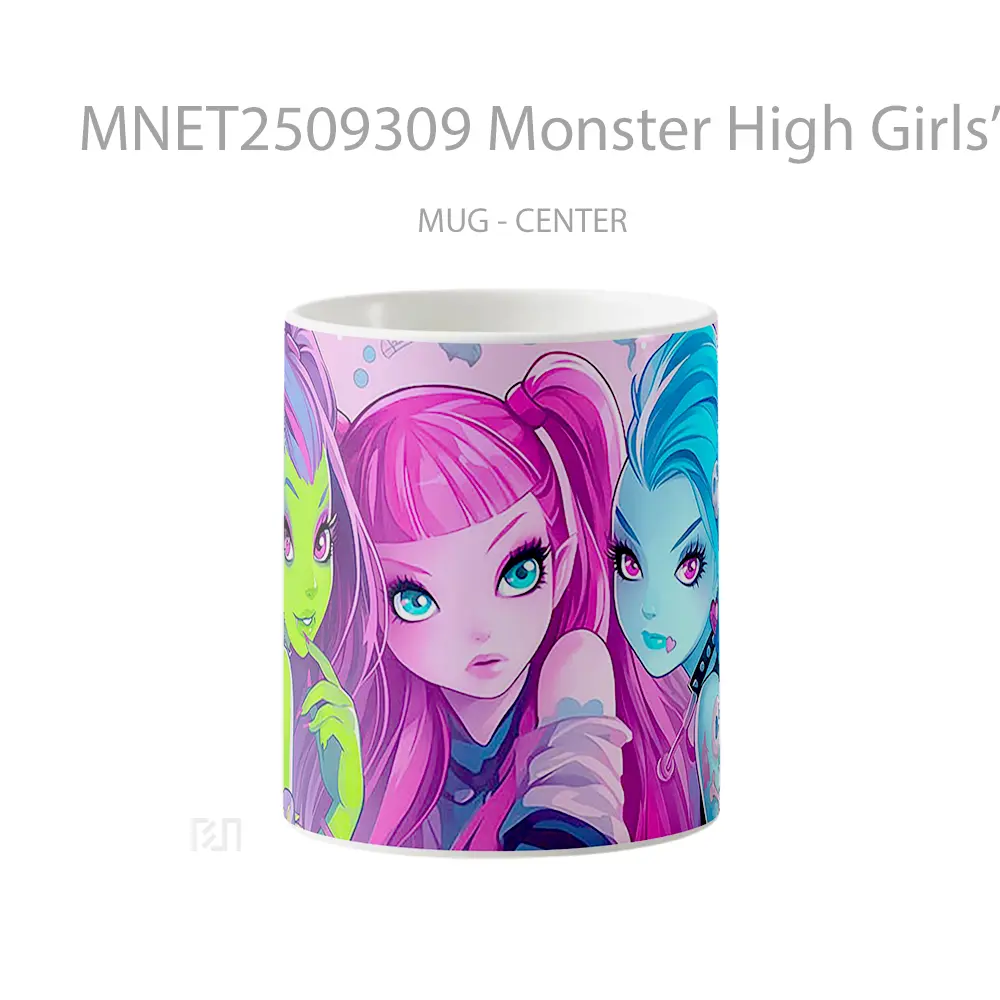 Monster High Girls’ Night Out Mug MNET2509309 - All-side / Desain