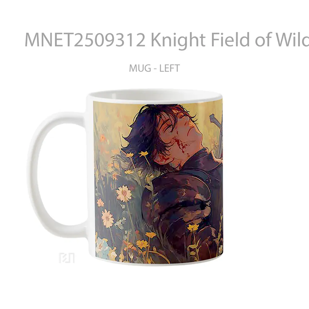Knight Field Of Wildflowers Mug MNET2509312 - All-side / Desain