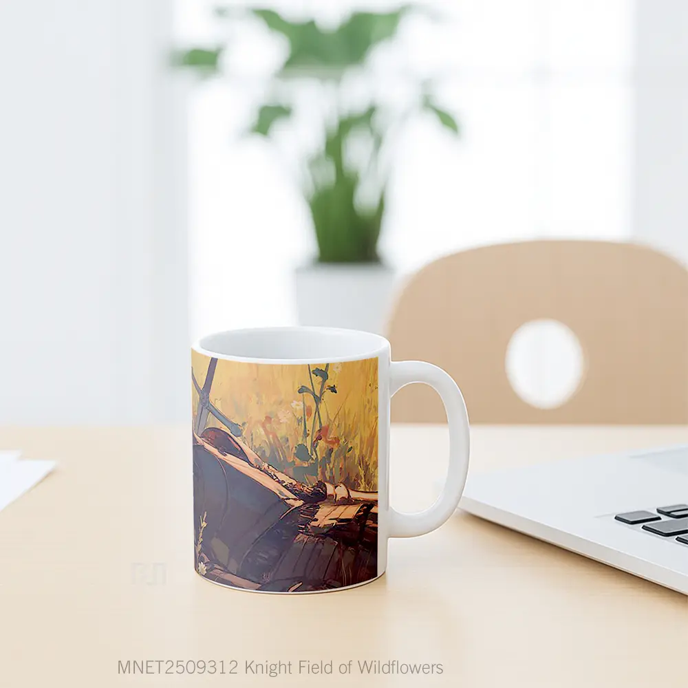 Knight Field Of Wildflowers Mug MNET2509312 - All-side / Desain