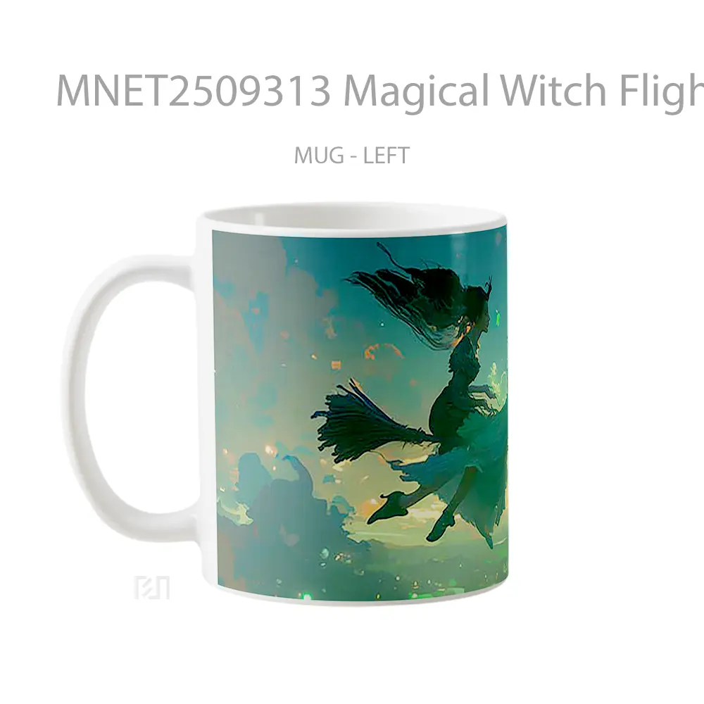 Magical Witch Flight Sunset Mug MNET2509313 - All-side / Desain