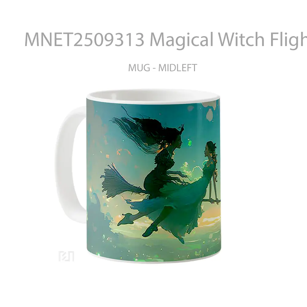Magical Witch Flight Sunset Mug MNET2509313 - All-side / Desain