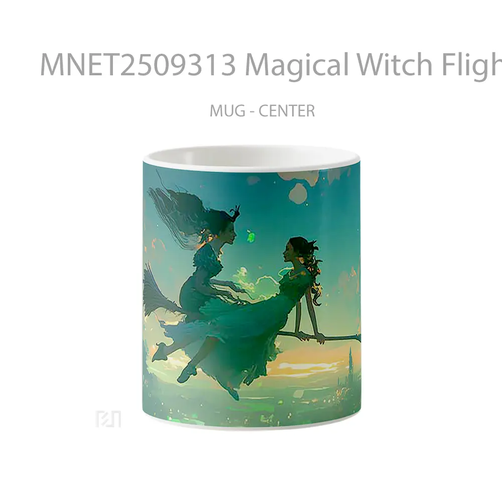 Magical Witch Flight Sunset Mug MNET2509313 - All-side / Desain