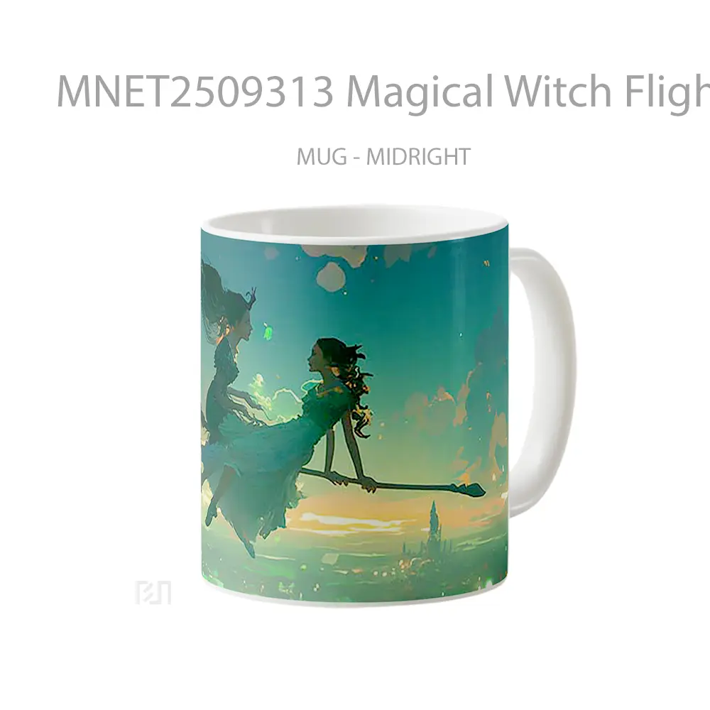 Magical Witch Flight Sunset Mug MNET2509313 - All-side / Desain