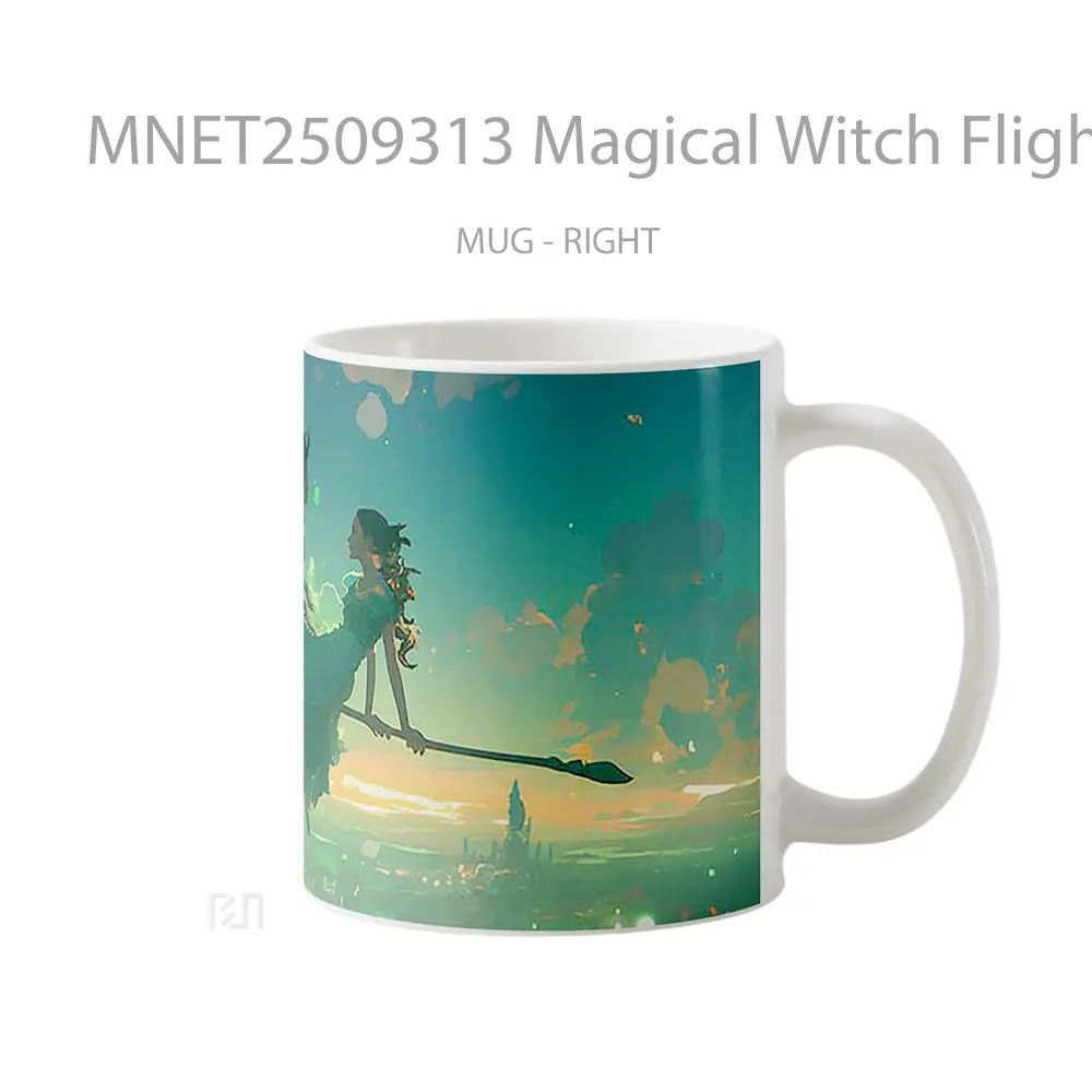 Magical Witch Flight Sunset Mug MNET2509313