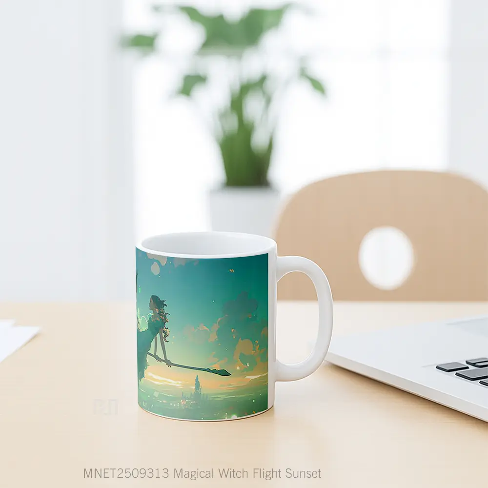 Magical Witch Flight Sunset Mug MNET2509313 - All-side / Desain