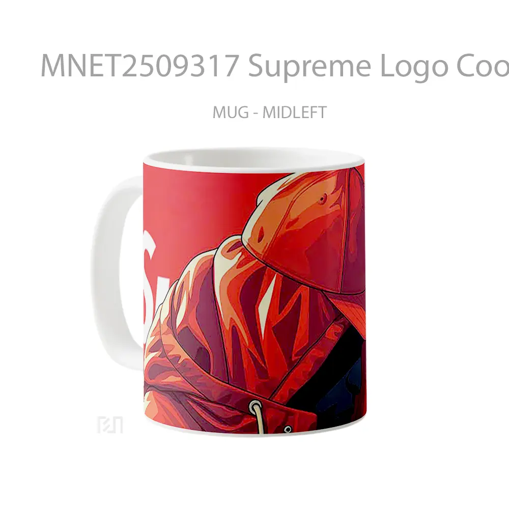 Supreme Logo Cool Red Mug MNET2509317 - All-side / Desain
