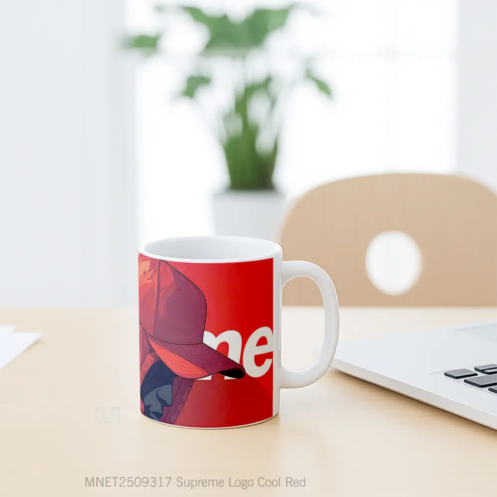 Supreme Logo Cool Red Mug MNET2509317 - All-side / Desain