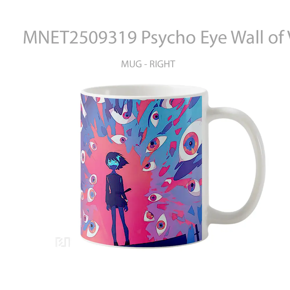 Psycho Eye Wall Of Vision Mug MNET2509319