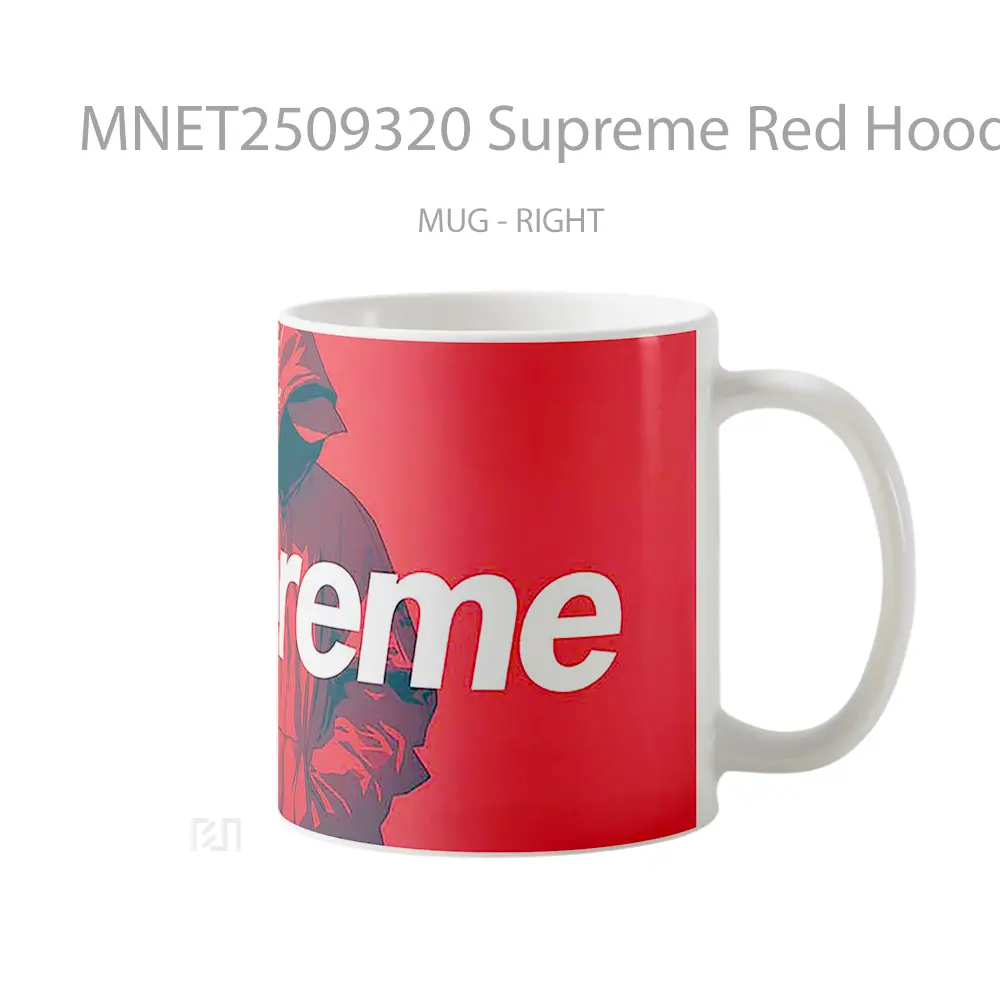 Supreme Red Hoodie Mug MNET2509320