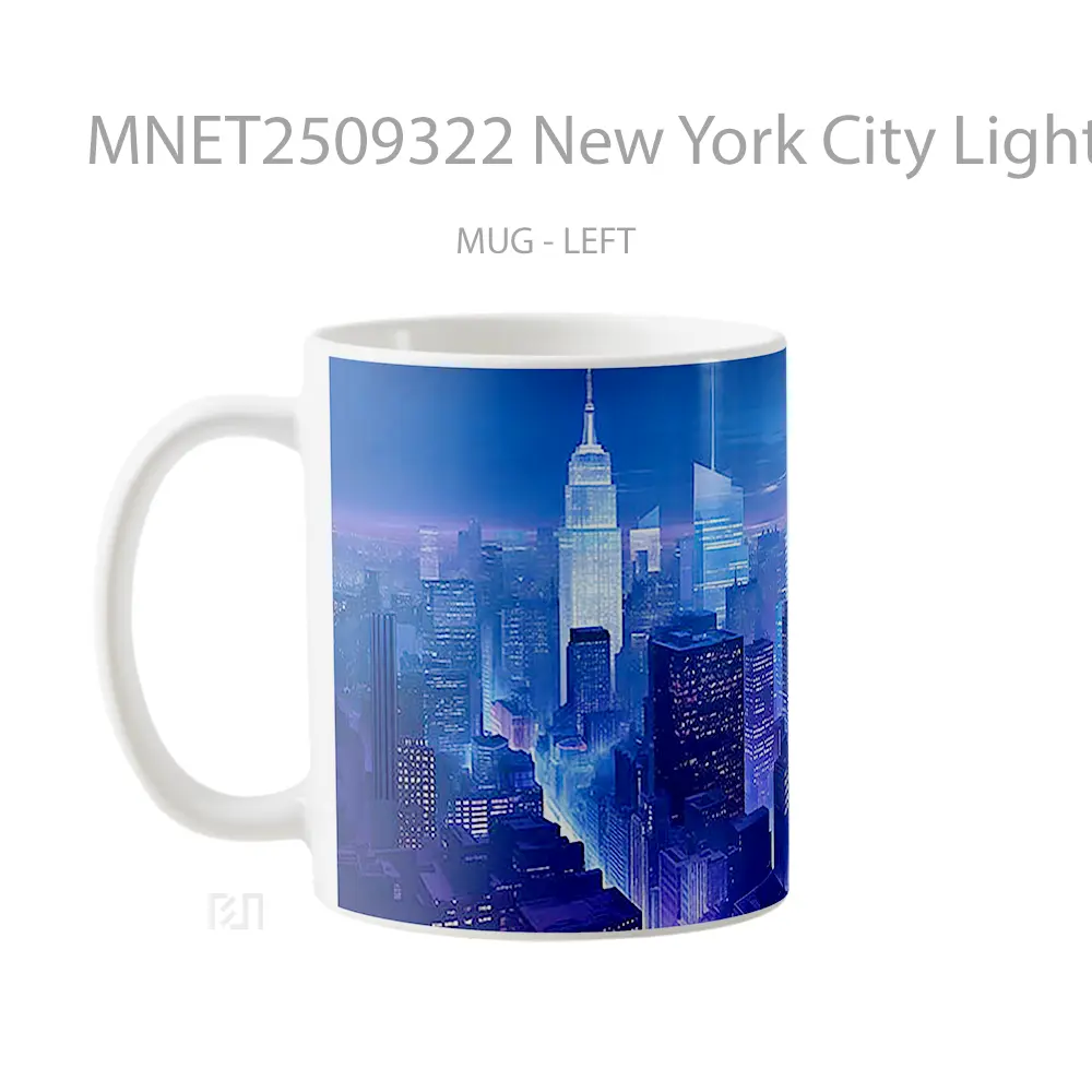 New York City Lights Mug MNET2509322 - All-side / Desain