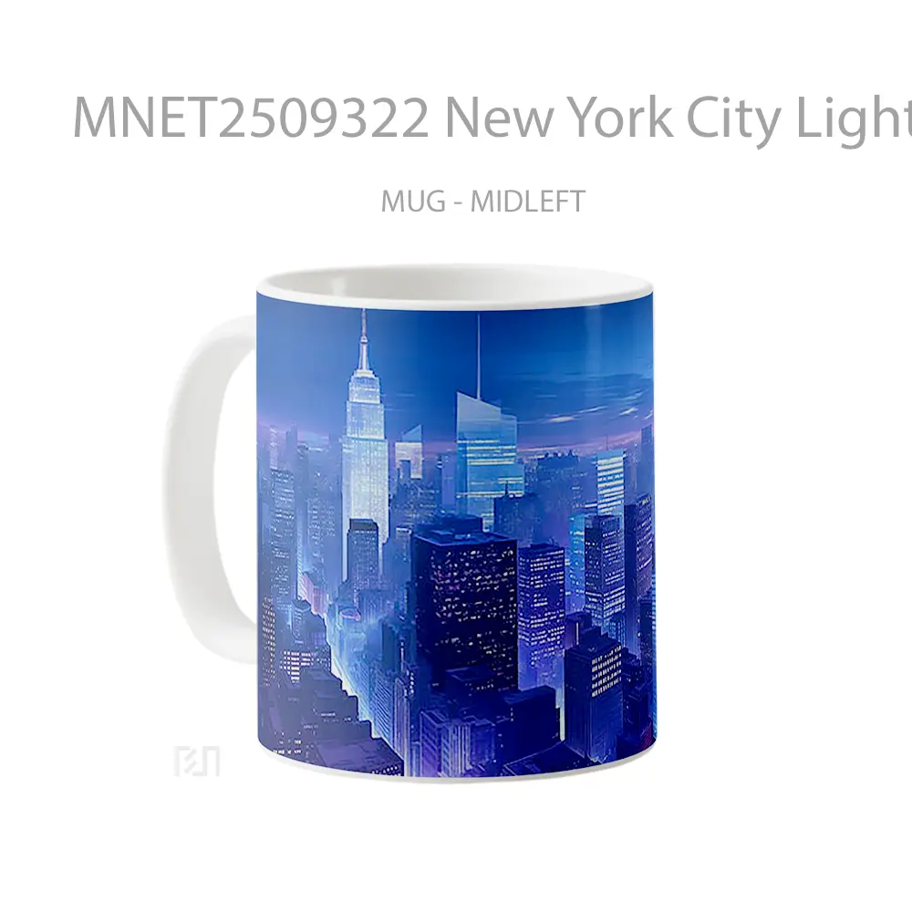 New York City Lights Mug MNET2509322 - All-side / Desain