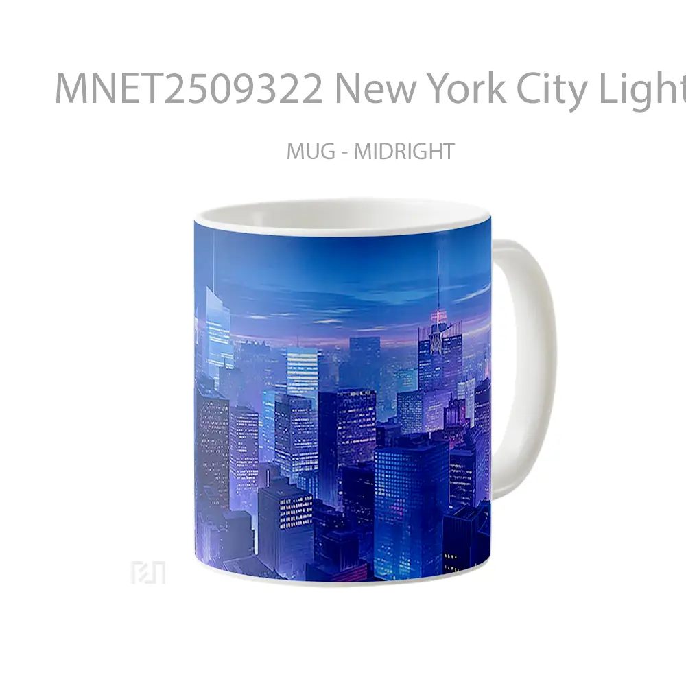 New York City Lights Mug MNET2509322 - All-side / Desain