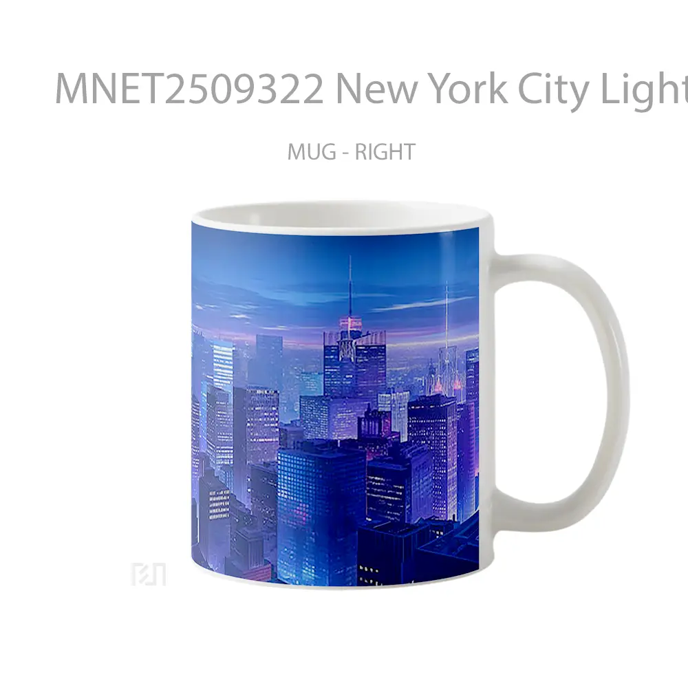 New York City Lights Mug MNET2509322