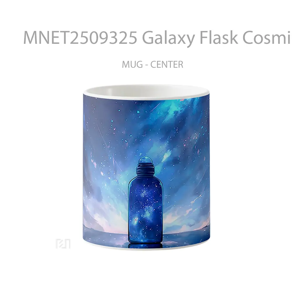 Galaxy Flask Cosmic Bottle Fantasy Mug MNET2509325 - All-side / Desain