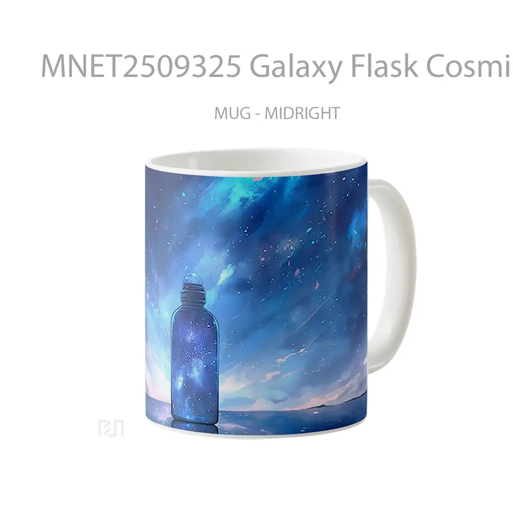 Galaxy Flask Cosmic Bottle Fantasy Mug MNET2509325 - All-side / Desain