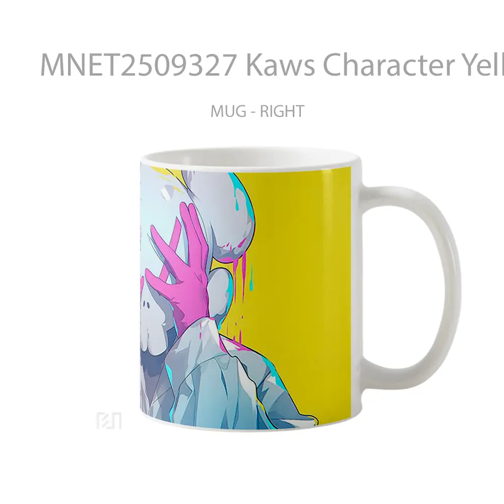 Kaws Character Yellow Mug MNET2509327