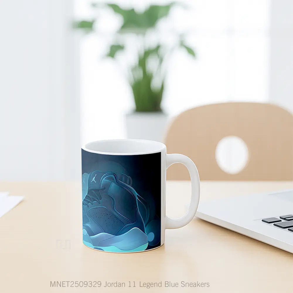 Jordan 11 Legend Blue Sneakers Mug MNET2509329 - All-side / Desain