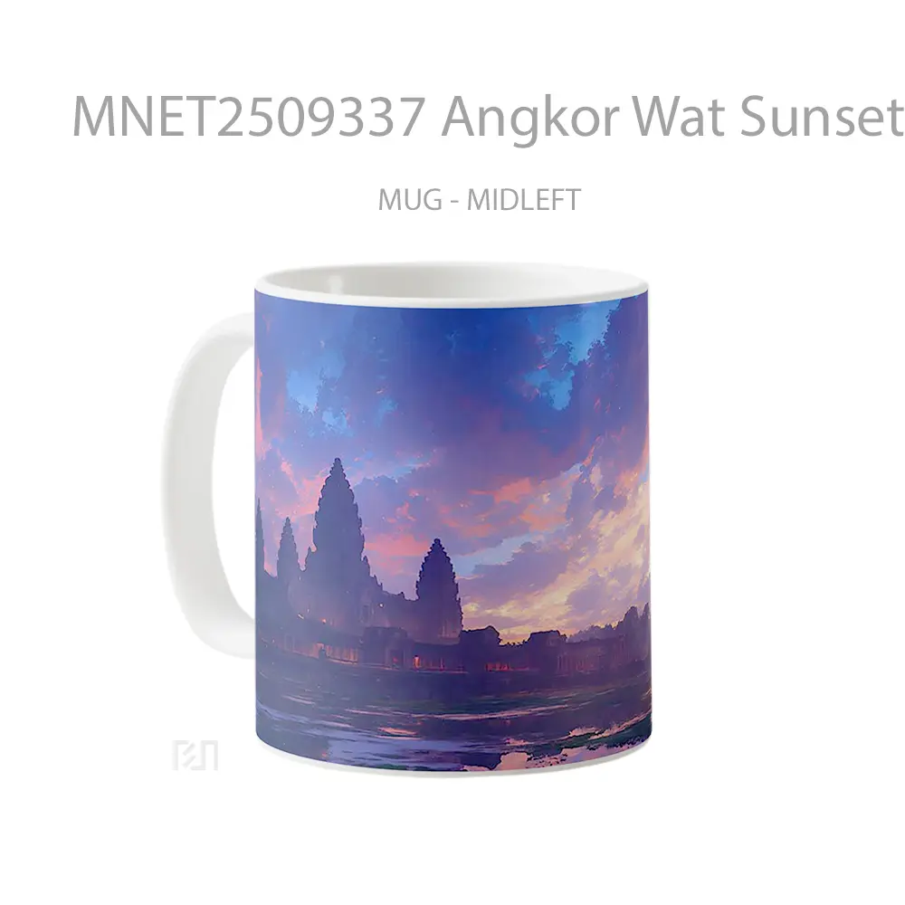 Angkor Wat Sunset Reflections Mug MNET2509337 - All-side / Desain