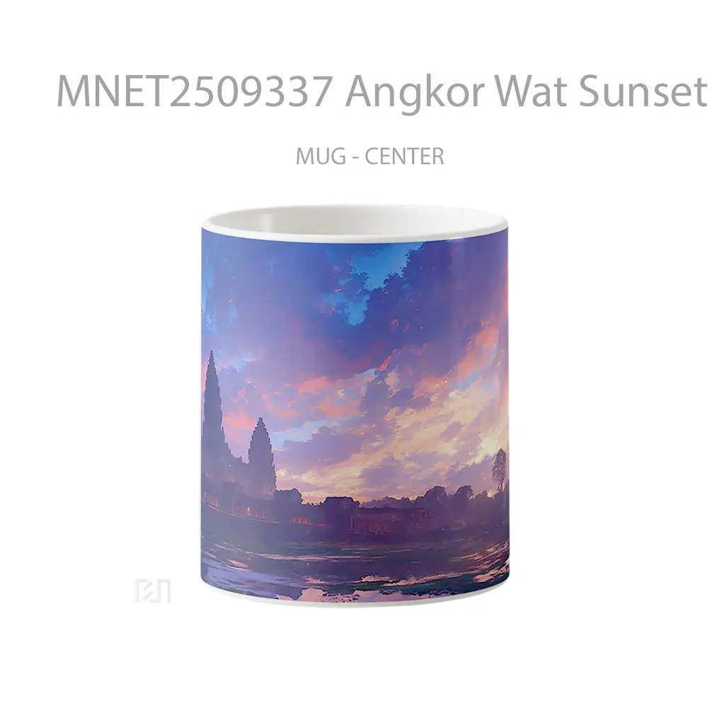 Angkor Wat Sunset Reflections Mug MNET2509337 - All-side / Desain