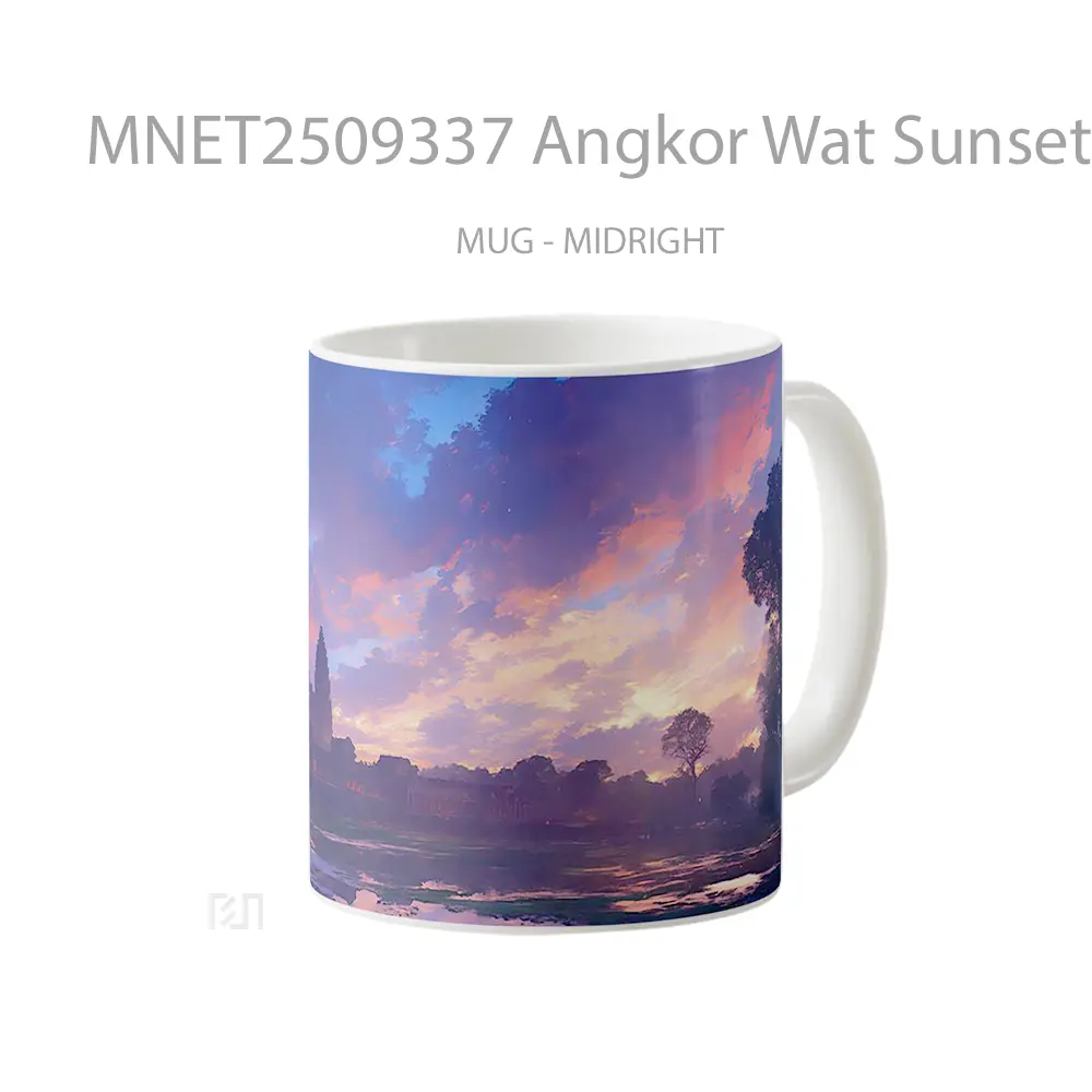 Angkor Wat Sunset Reflections Mug MNET2509337 - All-side / Desain