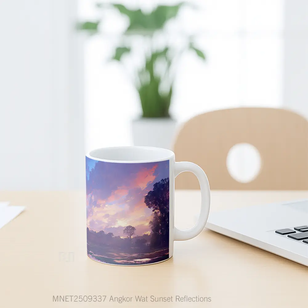 Angkor Wat Sunset Reflections Mug MNET2509337 - All-side / Desain
