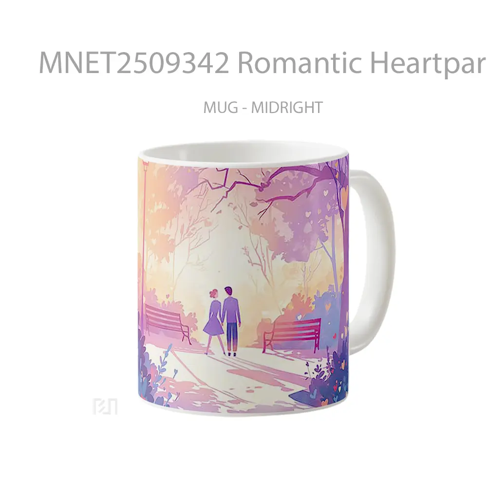 Romantic Heartpark Walkway Mug MNET2509342 - All-side / Desain