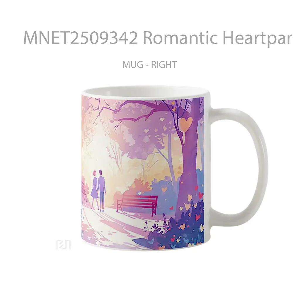 Romantic Heartpark Walkway Mug MNET2509342