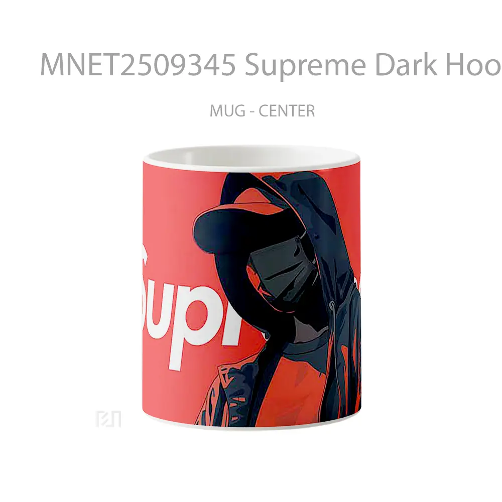 Supreme Dark Hoodie Fashion Mug MNET2509345 - All-side / Desain